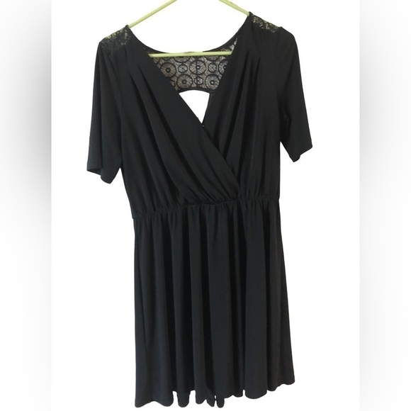 BCBGENERATION‎ black dress sz medium - Picture 1 of 5
